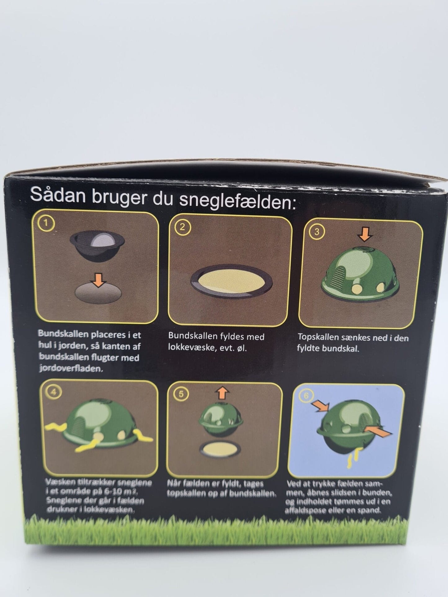 Giftfri sneglefælder 4 styk