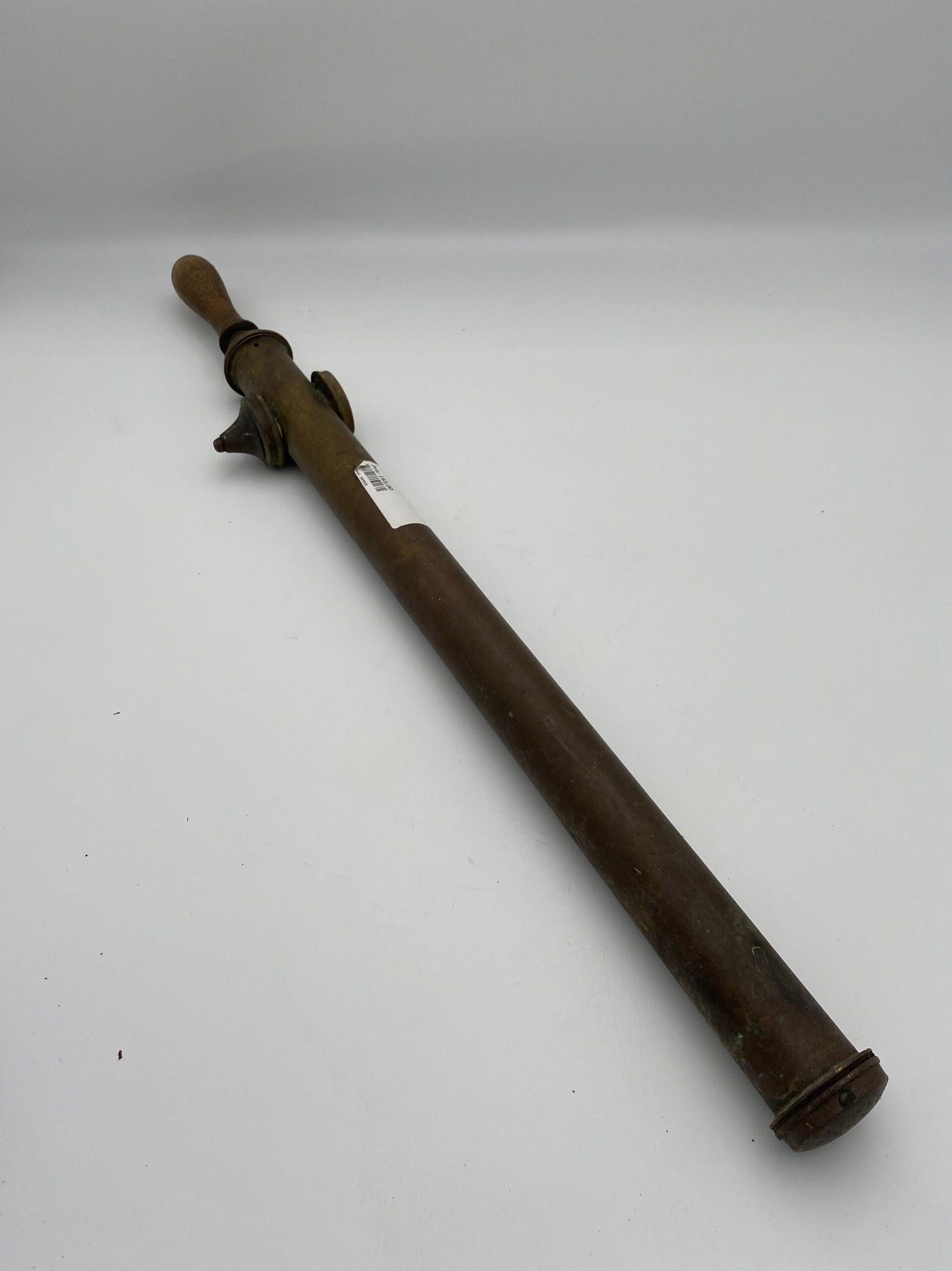 Gammel Messing sprøjte